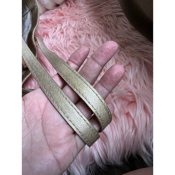 Gold Michael Kors Jet Set Tote - Picture 16 of 16